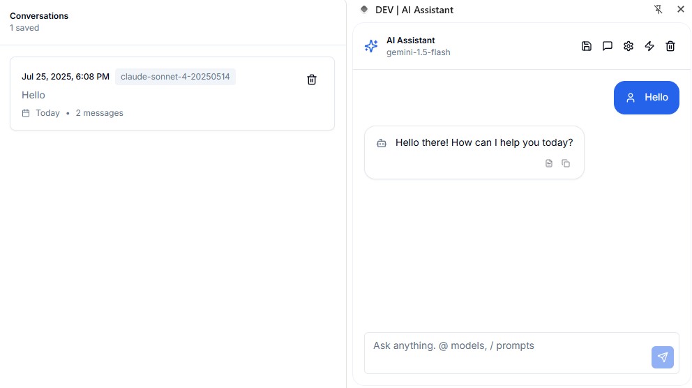 AI Assistant Extension